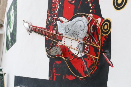 Murale di Jimi Hendrix