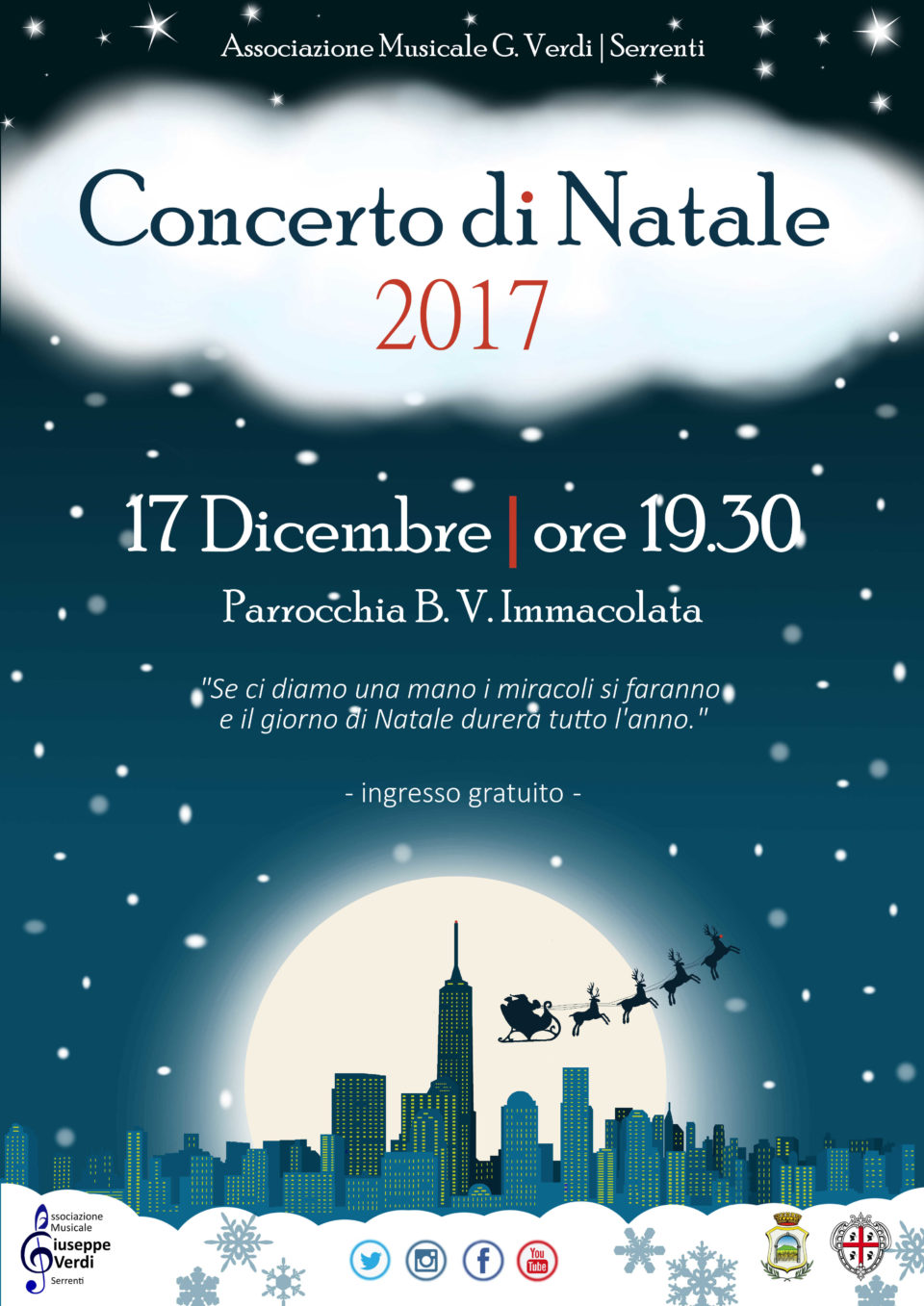 Concerto di Natale 2017 a Serrenti