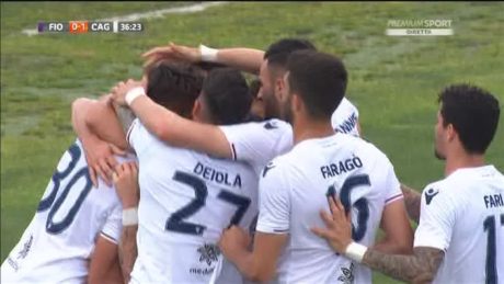 Il Cagliari si risolleva al Franchi, Fiorentina battuta grazie al gol di Pavoletti