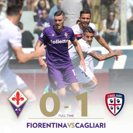 Il Cagliari si risolleva al Franchi, Fiorentina battuta grazie al gol di Pavoletti