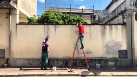 Sarà in viale Trieste il primo murale del 2019