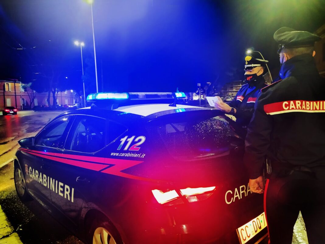 Villacidro e Arbus: due auto fuori strada, intervengono i Carabinieri