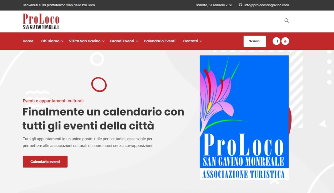 San Gavino, online la nuova piattaforma virtuale della Pro Loco