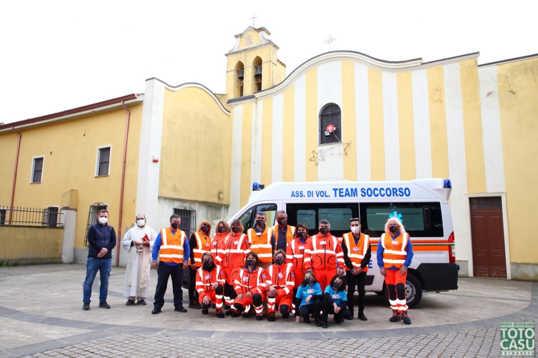 Team Soccorso, le foto della benedizione della nuova associazione