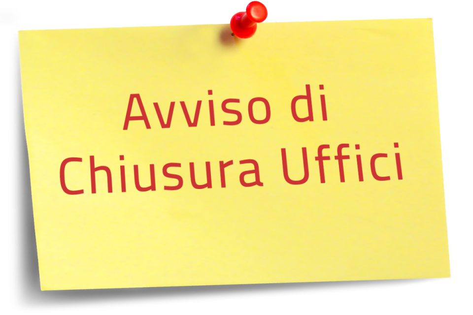 Chiusura uffici